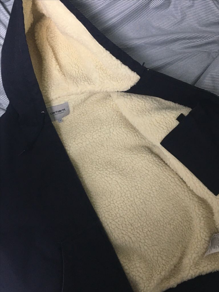 칼하트 액티브 파일 자켓 네이비 s 이미지