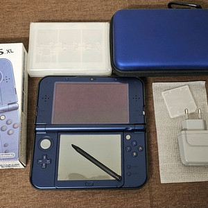 뉴 닌텐도 3DS XL 블루 + 타이틀 일괄 이미지
