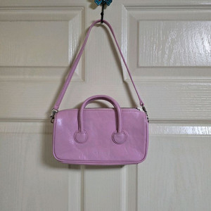 마지셔우드 지퍼 스몰 핑크 크링클