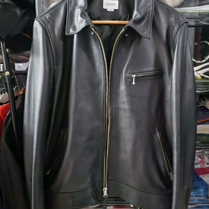 새상품 커버낫 램스킨 리얼레더 자켓 싱글 라이더 자켓