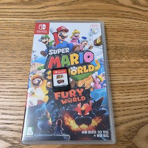 닌텐도스위치 슈퍼마리오3D월드+퓨리월드 타이틀