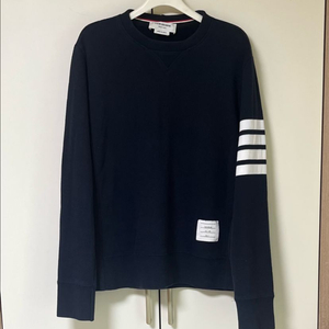 [3]톰브라운 사선완장 네이비 맨투맨