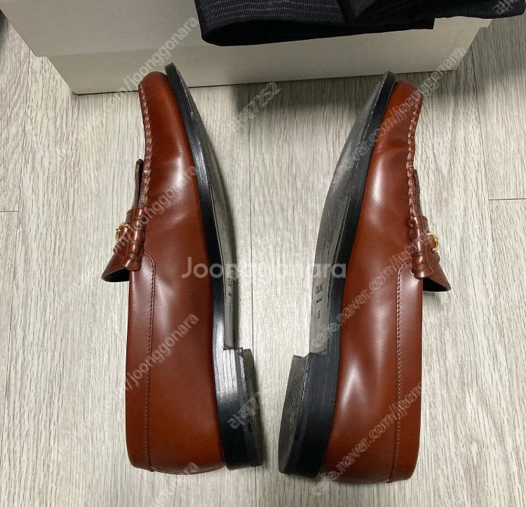 셀린느 루코 프린지 로퍼 - 39사이즈--3