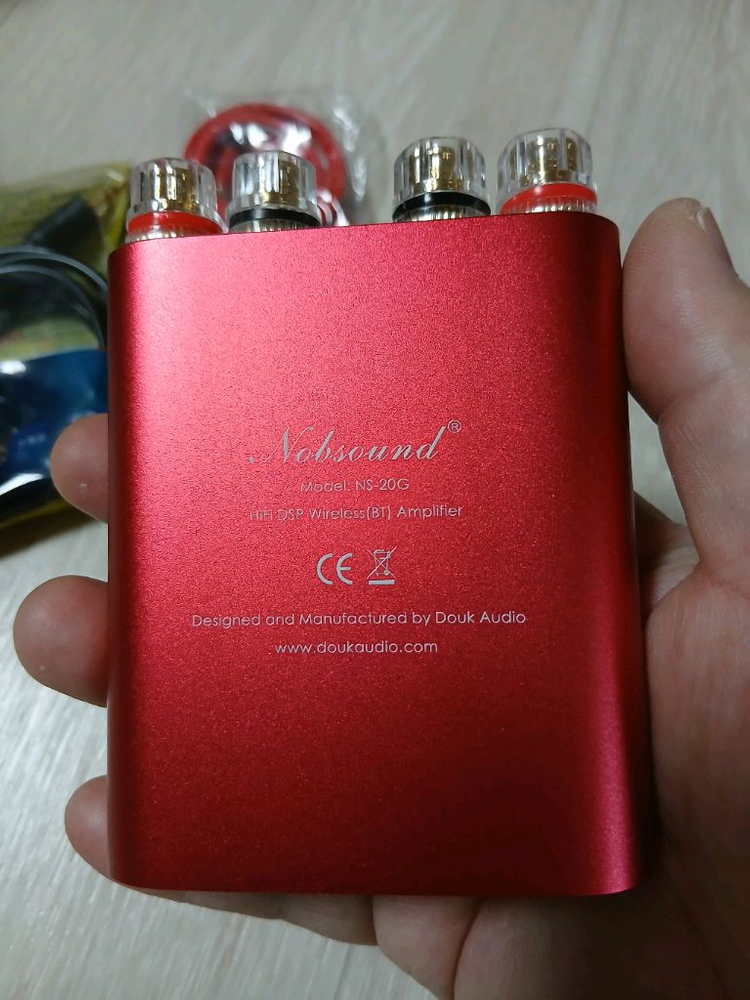 노브사운드 블루투스 소형 앰프 100w+100w--1