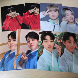 방탄 bts 정국 지민 미니포카 달마중 맵솔온 소우주 이미지