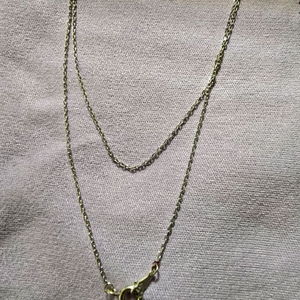 14k 화이트 체인 목걸이