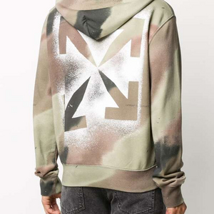 오프화이트 카무플라주 스텐실 후드 티셔츠 offwhit 이미지
