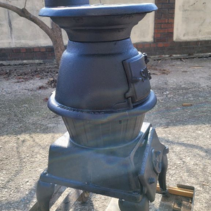 미국 Sheffield ALA 빈티지 주물난로 판매 이미지