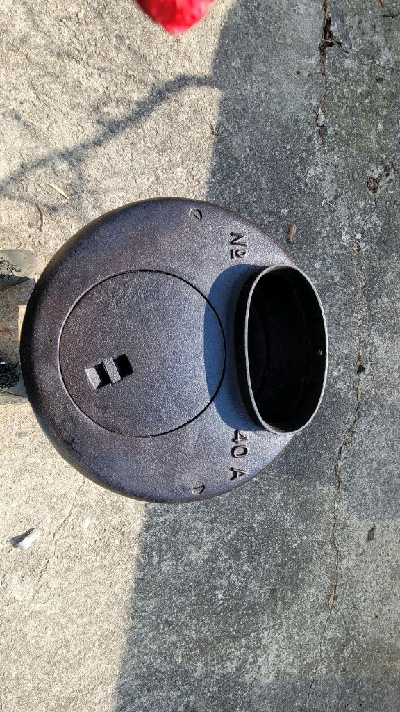 미국 Sheffield ALA 빈티지 주물난로 판매 이미지