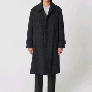 (100사이즈 S) 24/7 시리즈 헤링본 발마칸 코트 새상품 이미지