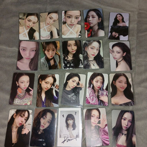 에스파 포토카드 양도 이미지