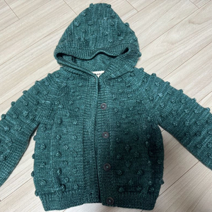 미샤앤퍼프 팝콘 후드가디건 18-24m