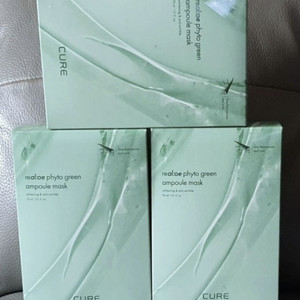 김정문알로에 큐어 알로에 앰플 마스크팩 최신상 시즌5