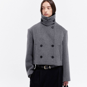 블러썸에이치컴퍼니(BLOSSOM) LU 캐시울 피코트 프리사이즈 새상품