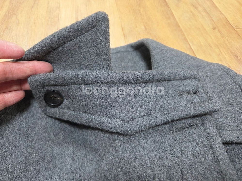 블러썸에이치컴퍼니(BLOSSOM) LU 캐시울 피코트 프리사이즈 새상품--7