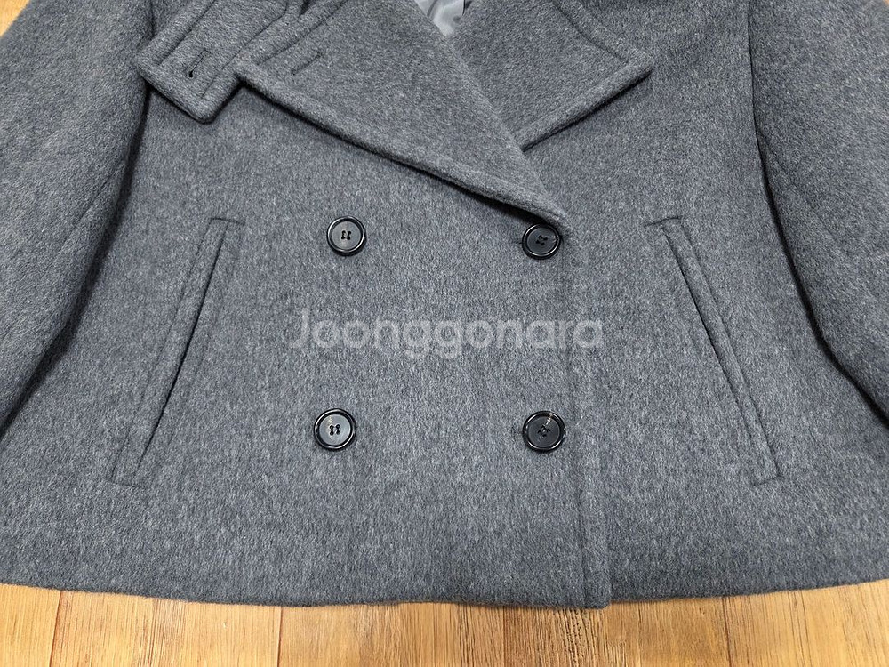 블러썸에이치컴퍼니(BLOSSOM) LU 캐시울 피코트 프리사이즈 새상품--8