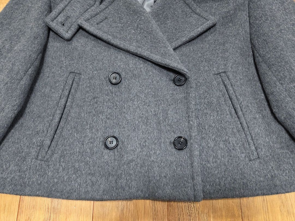 블러썸에이치컴퍼니(BLOSSOM) LU 캐시울 피코트 프리사이즈 새상품--8