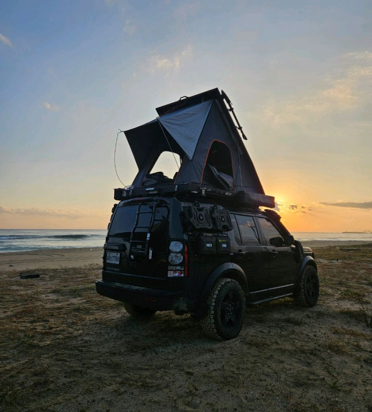 알루캡 루프탑텐트+270어닝+샤워큐브+등받이+내부선반 풀셋--1