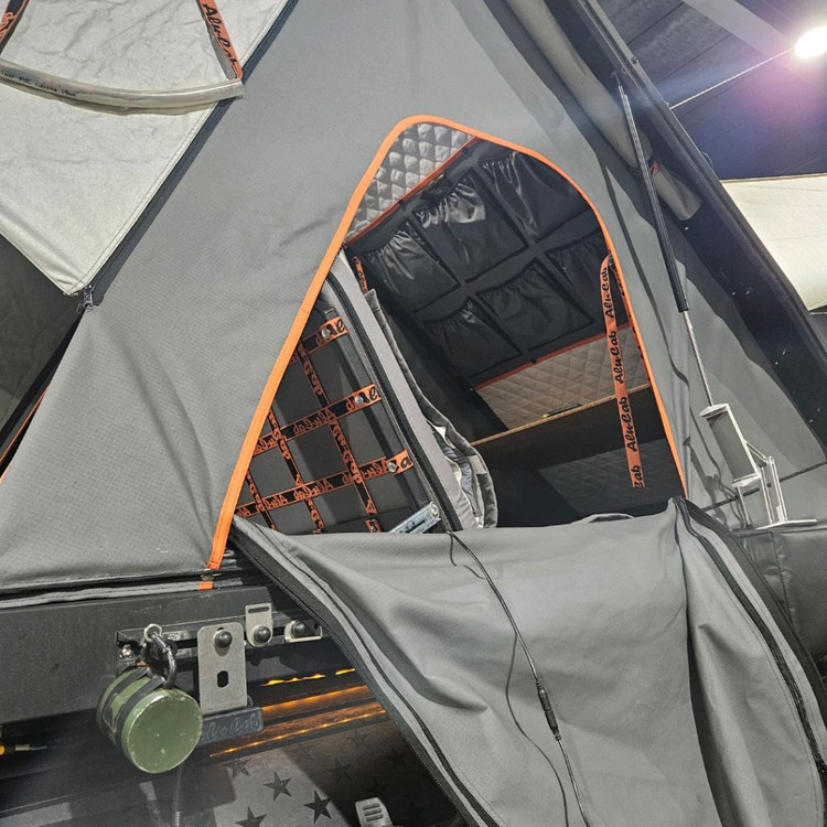 알루캡 루프탑텐트+270어닝+샤워큐브+등받이+내부선반 풀셋--3