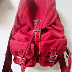 정품)프라다 백팩