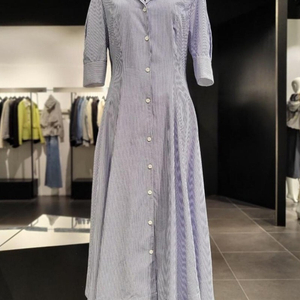 [새상품]보브(VOV) 스트라이프 셔츠 원피스 신상품 새상품 가격인하