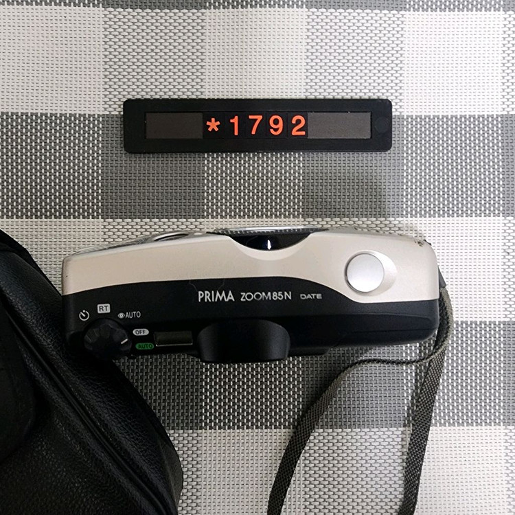 캐논 프리마 줌 85 N 필름카메라 파우치포함 이미지