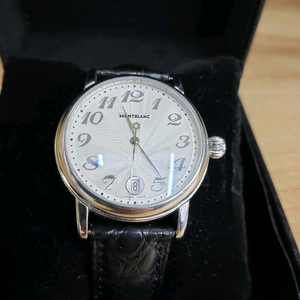 몽블랑시계 마이스터스퉉7042 쿼츠(정품악어가죽스트랩)