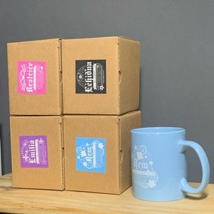 리제로 애니플러스 콜라보 머그컵