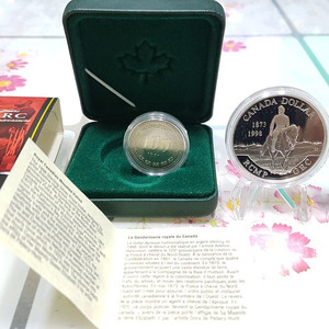 1998 캐나다 RCMP 125주년 기념 은화 실버코인 실버 은
