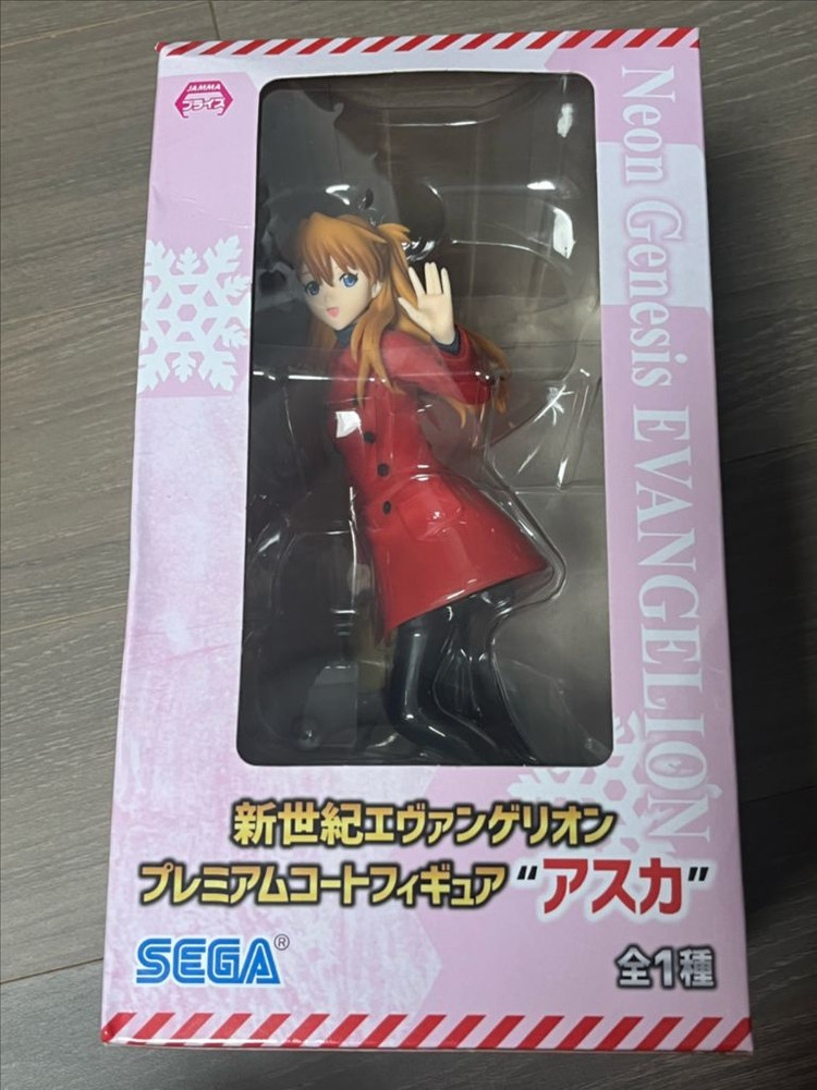 고전 에반게리온 소류 아스카 랑그레이 가을 코트 피규어 이미지