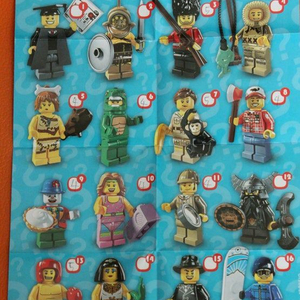 레고 미니피규어 시즌5. 시즌10. 시즌11. 시즌12. 레고무비 판매