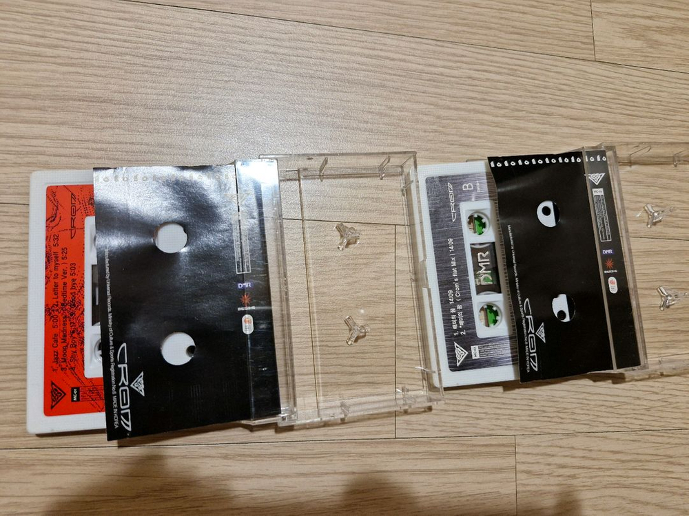 신해철 카세트 테이프 6개입니다- Croms Techno Works 포함 (택배비별도)--1