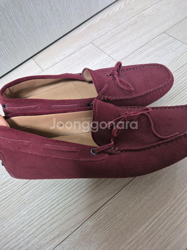 토즈 남자 드라이빙 슈즈 모카신 스웨이드 더비슈즈 8--6