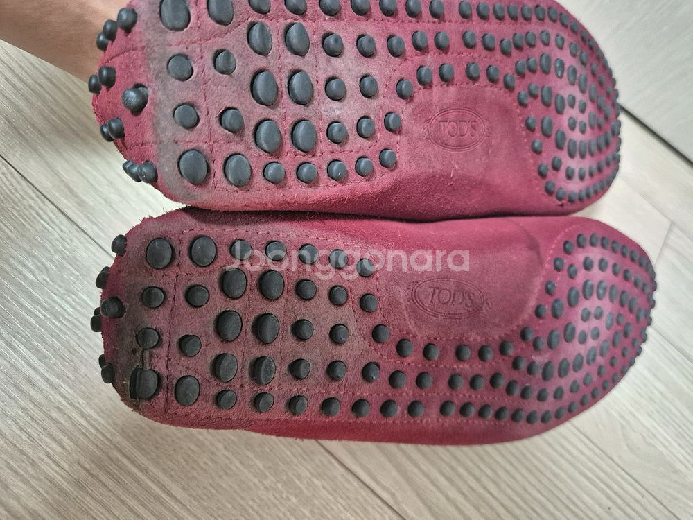 토즈 남자 드라이빙 슈즈 모카신 스웨이드 더비슈즈 8--8