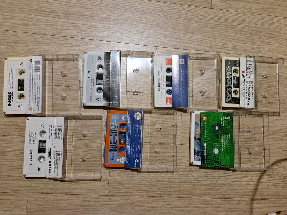 DJ DOC (디제이덕, 룰라, 영턱스클럽, 박진영)외 카세트 90년대 카세트테이프 일괄--2