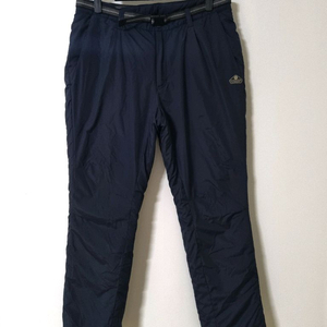 38)미사용)코몽트 블랙색상 방풍 기모 겨울 패딩바지