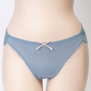 MARE MONTE 블루 그레이 레이스 팬티 90S 이미지