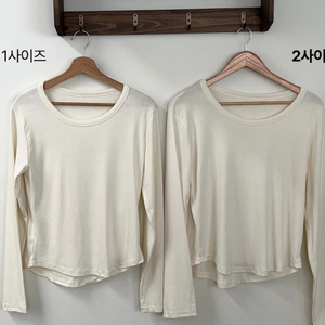 하티66 made 제작 심플 무드 유넥 긴팔티셔츠 1사이즈 블랙