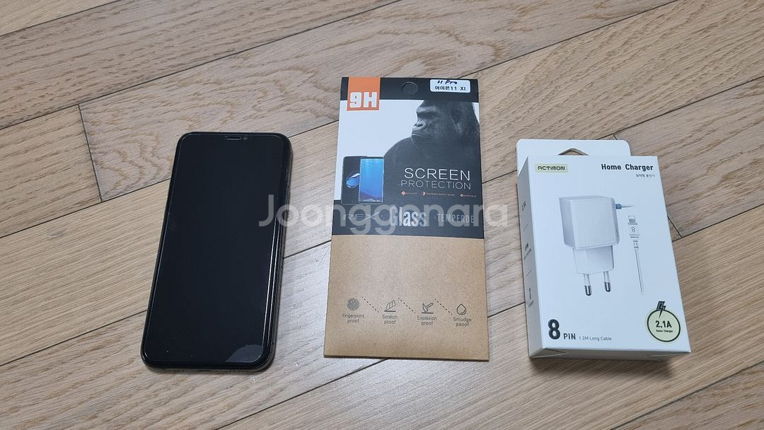 아이폰11 프로 256gb 미드나이트 그린 팝니다--9