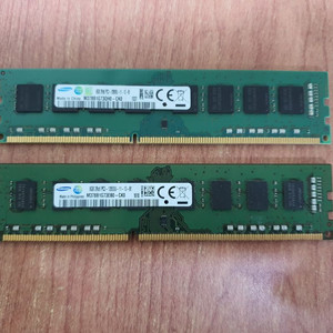 삼성 DDR3 8G 12800 "양면" PC용 2개 일괄 (반값택배)