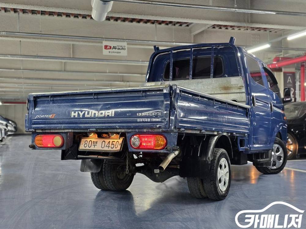 [소형화물][카고]포터2 1.0톤/더블캡/초장축/(CRDi) 스마트 (6인승 /1톤) #2026년특가--1