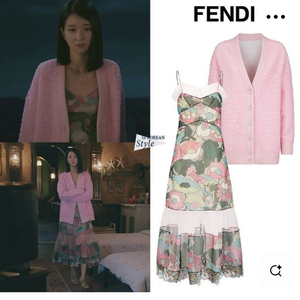 펜디 플라워프린트 나시원피스 서예지원피스 36