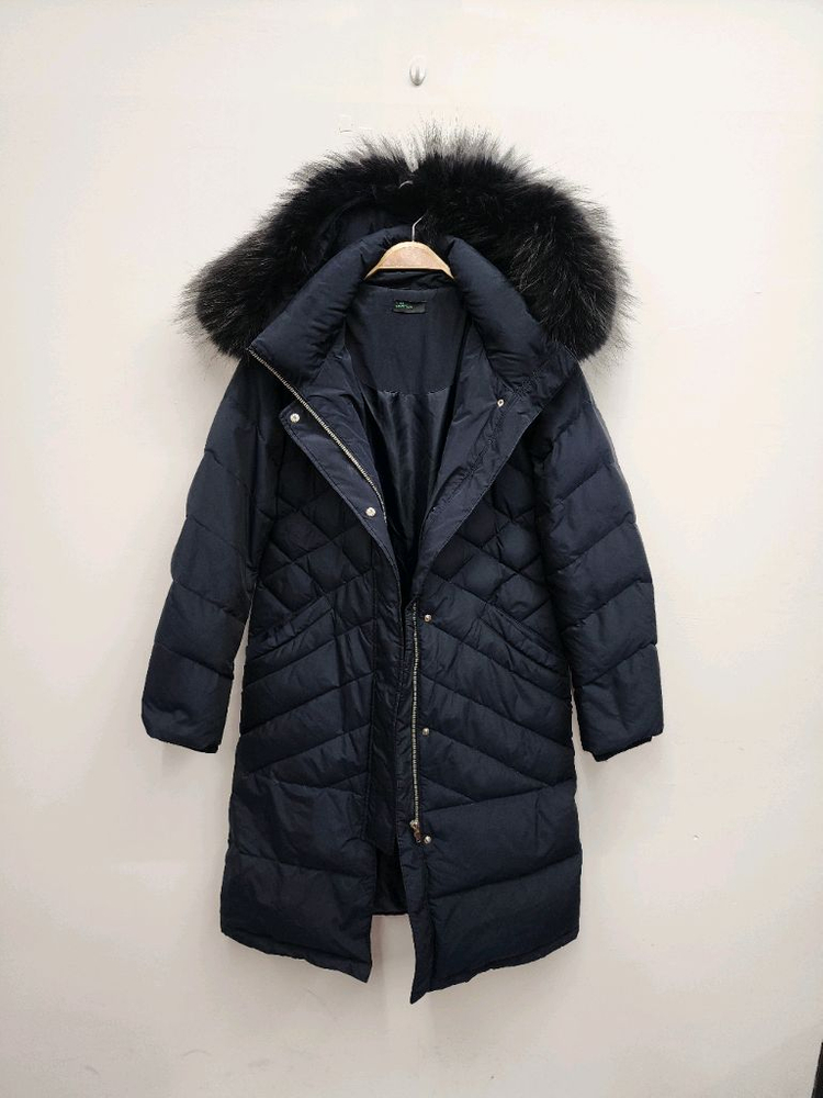 베네통 여성 구스 롱패딩 (90사이즈) 이미지