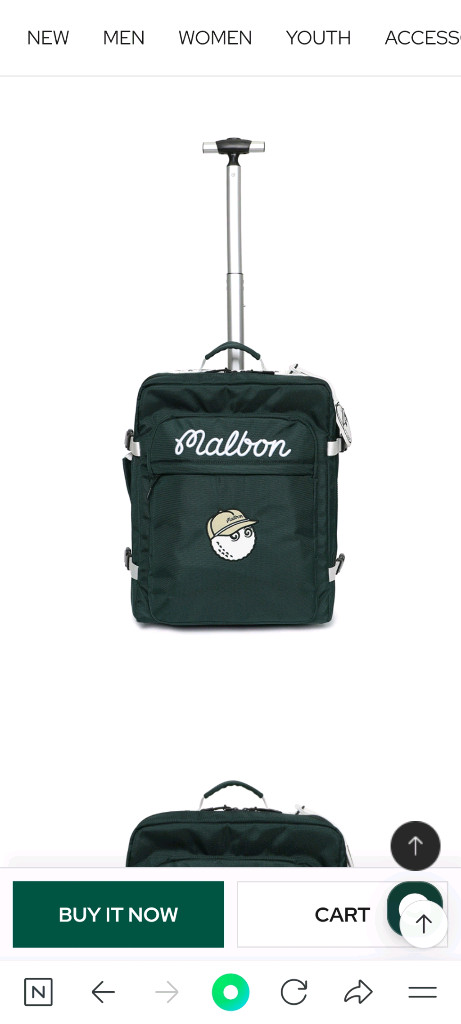 말본 여행가방 새상품 이미지