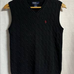 폴로 랄프로렌 케이블 니트 조끼 베스트 L