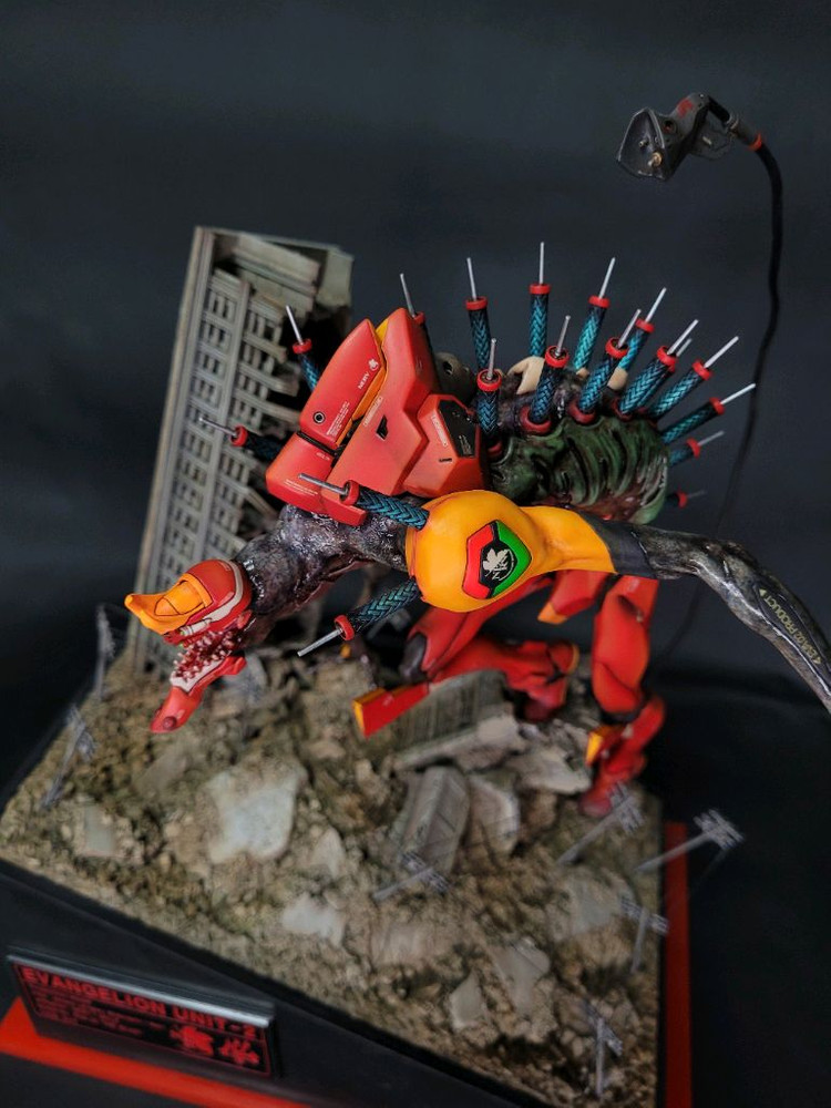 에반게리온 2호기 비스트레진 작가작--2