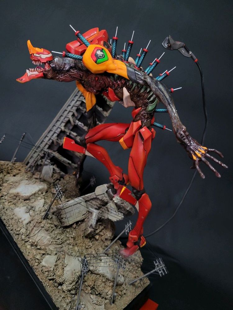 에반게리온 2호기 비스트레진 작가작--3