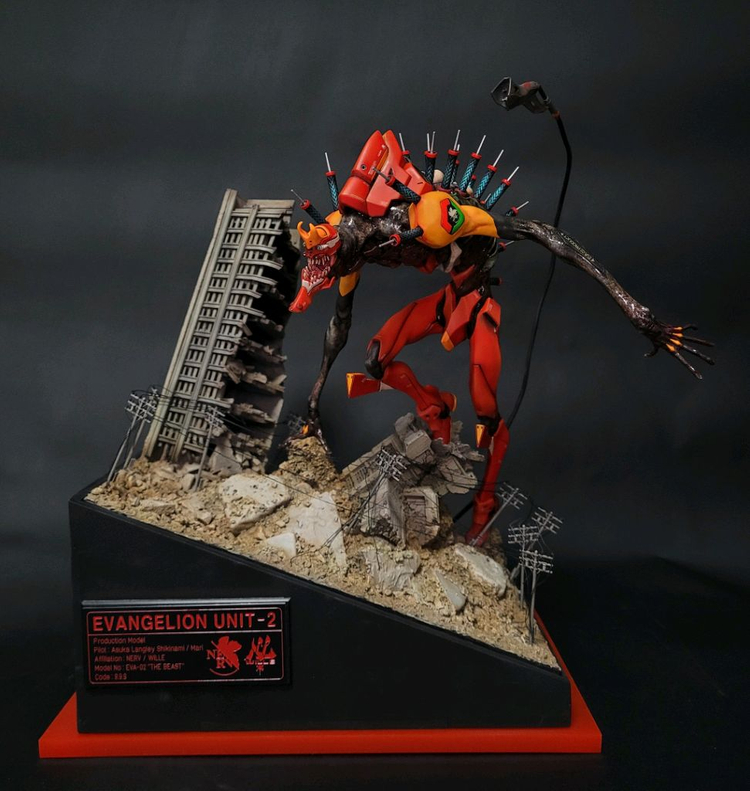 에반게리온 2호기 비스트레진 작가작--8