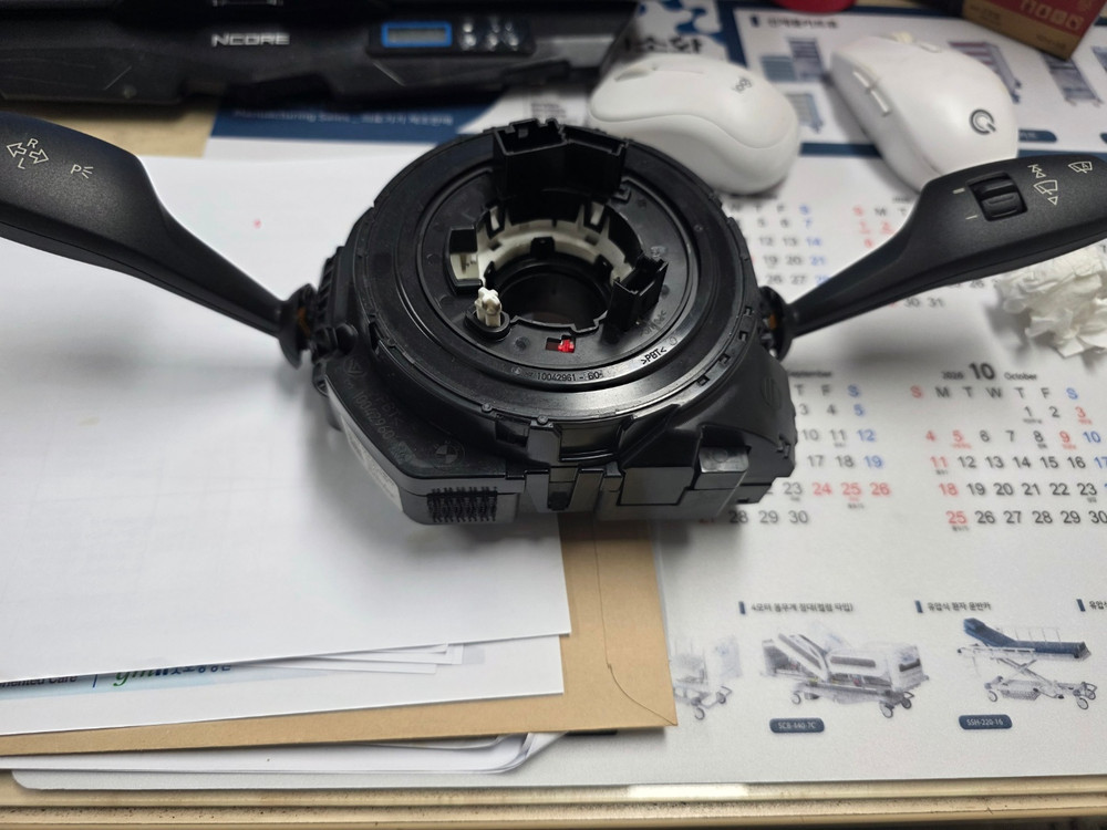 BMW 118D 핸들 클럭스프링 이미지