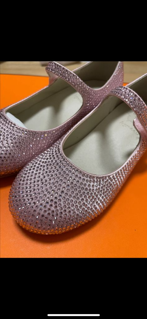 앙뉴 에스터 핑크 플랫슈즈 이미지